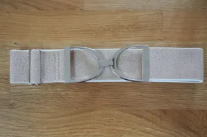 Champagne Glitter Stirrup Belt
