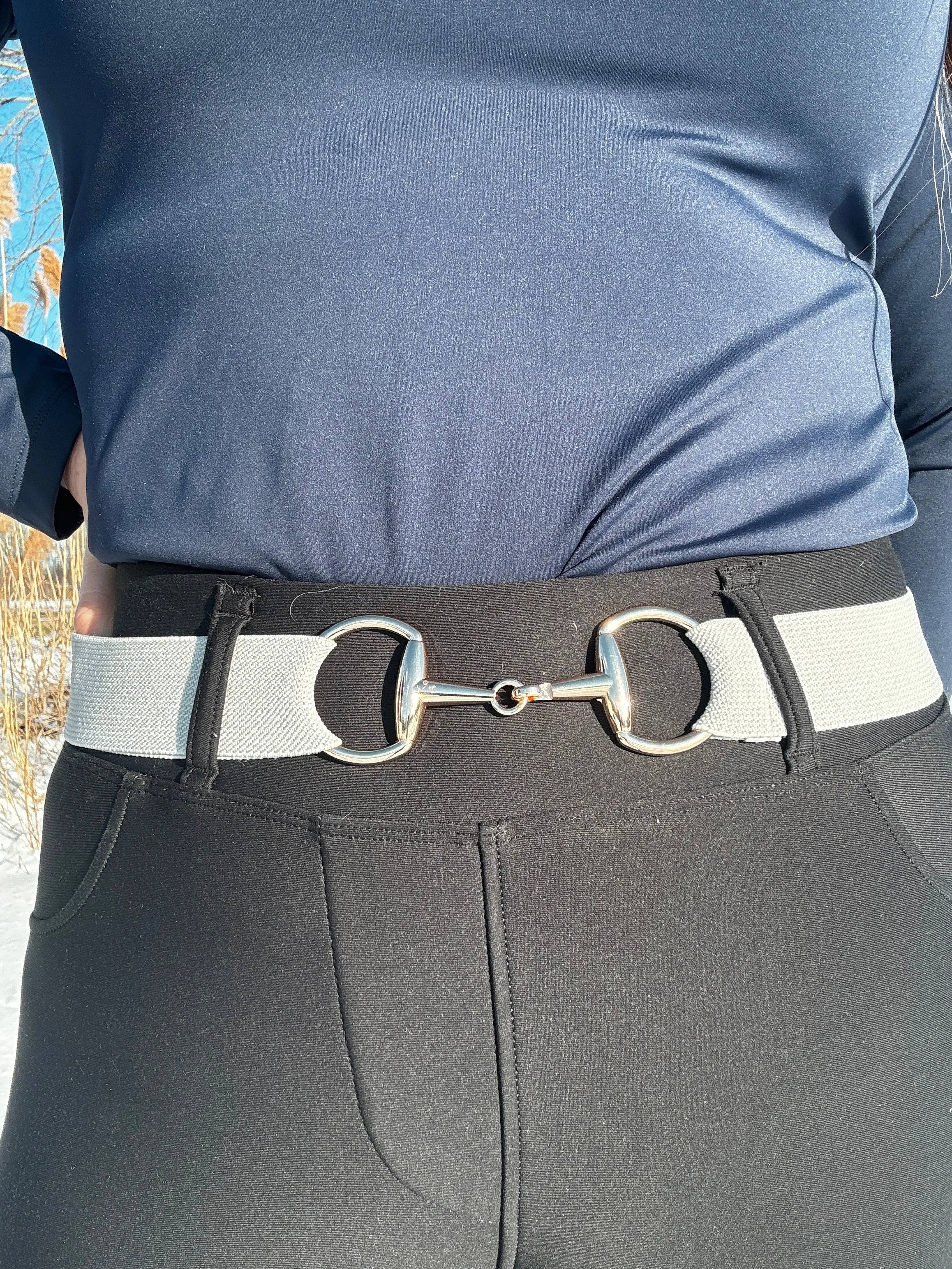 Chance Bit Belt, Elastic Gold Bit