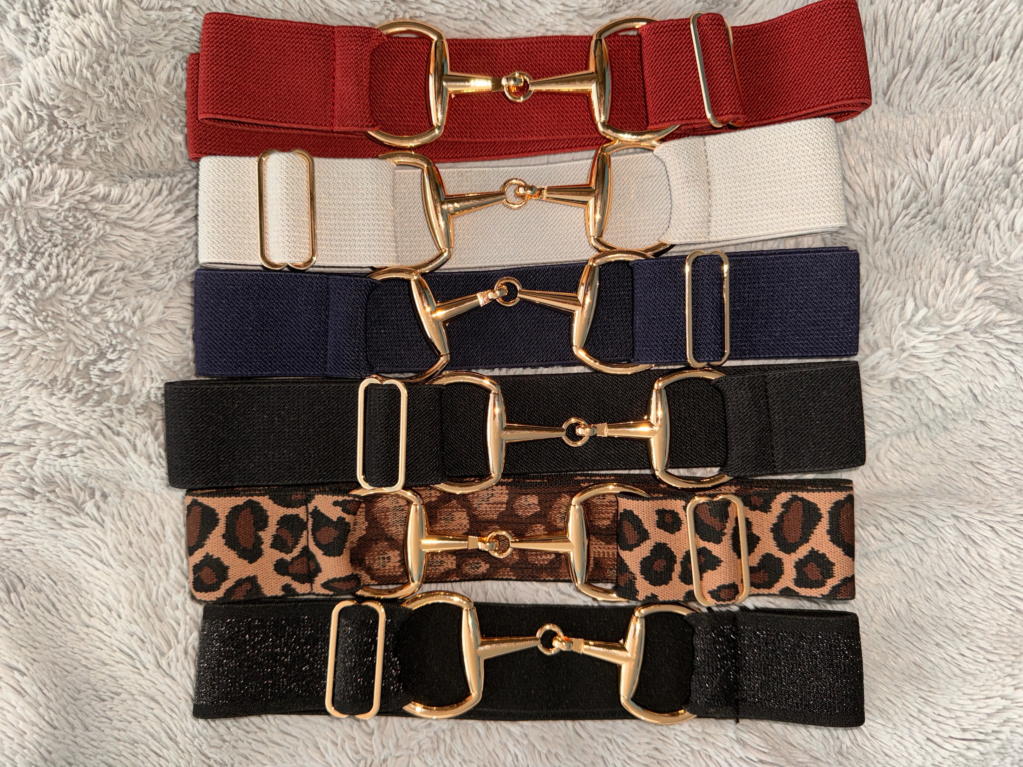 Chance Bit Belt, Elastic Gold Bit