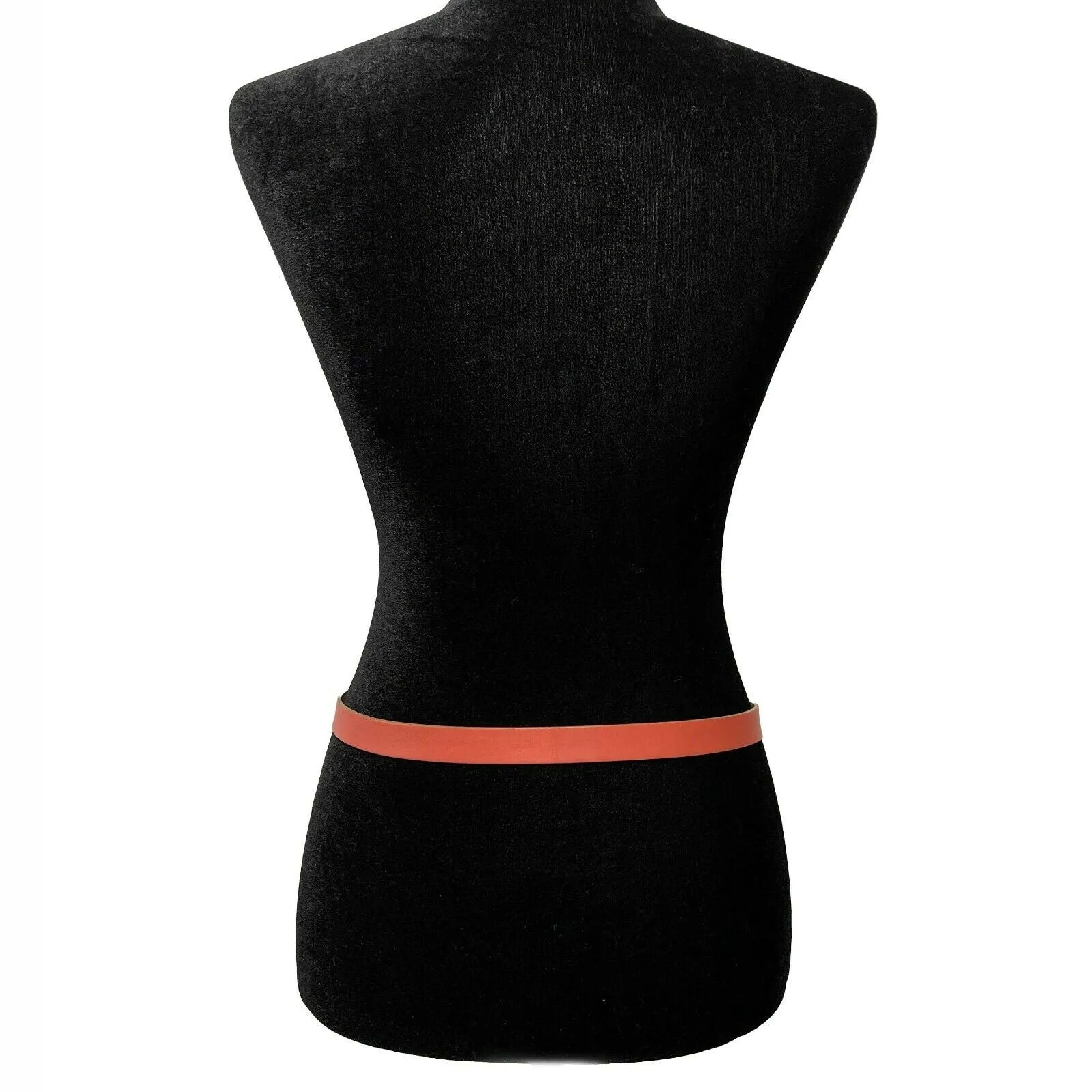 CHANEL - 01P 2001 Spring Vintage Leather Belt -Salmon / Gold 80 / 32