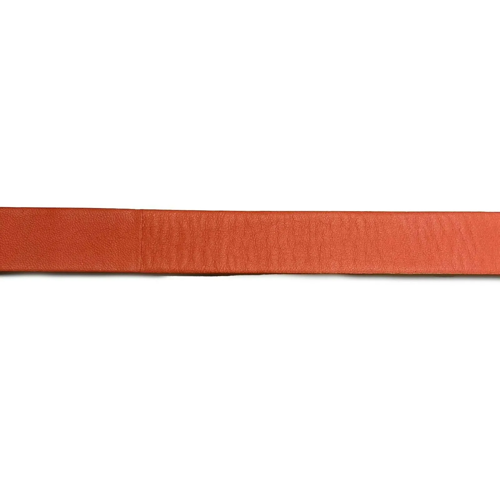 CHANEL - 01P 2001 Spring Vintage Leather Belt -Salmon / Gold 80 / 32