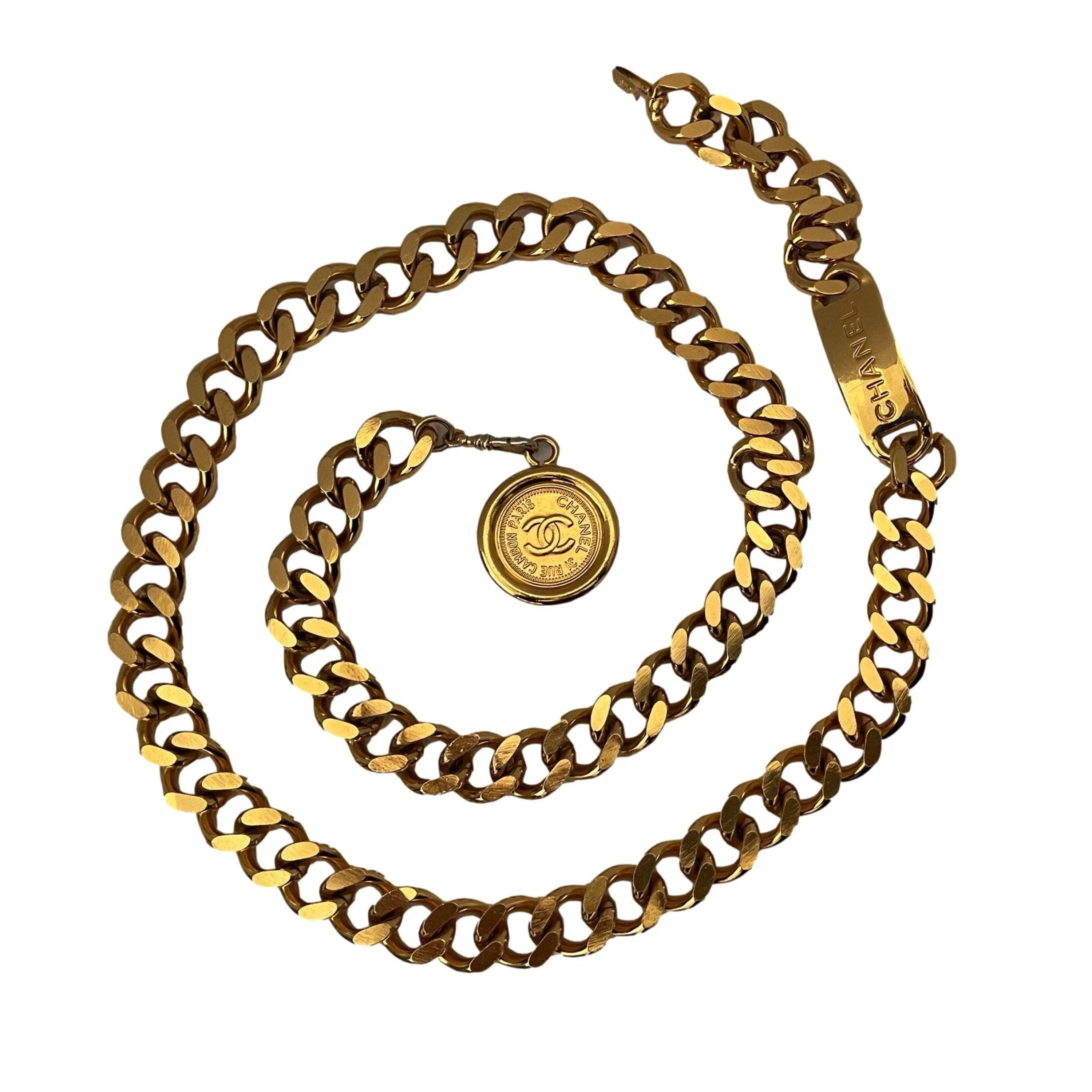 Chanel Gold Chain Belt