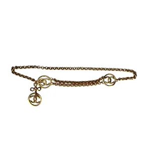 Chanel Gold Chain Logo Belt
