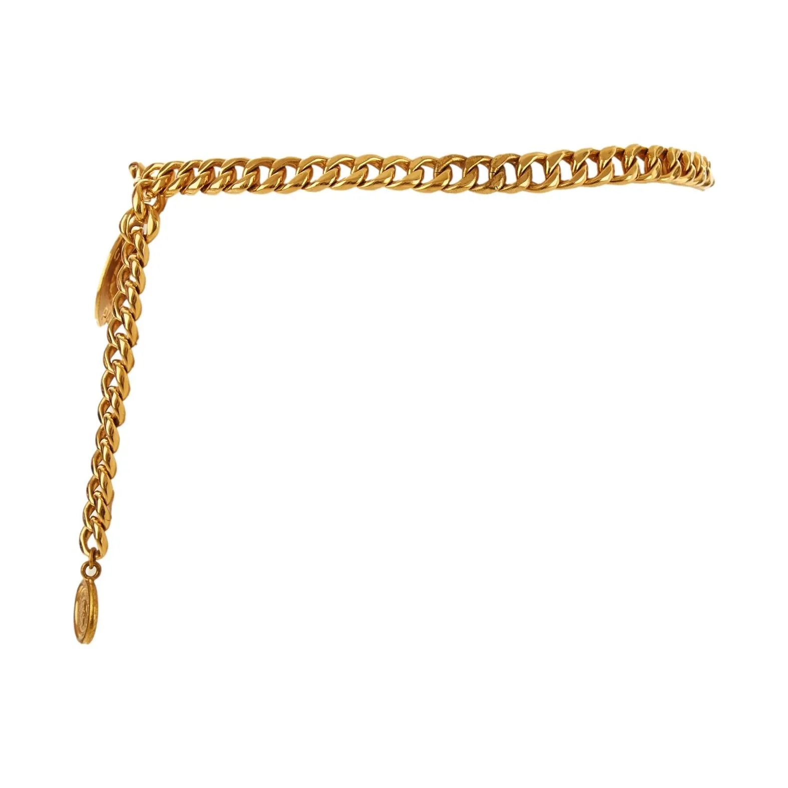 Chanel Gold Jumbo Medallion Belt
