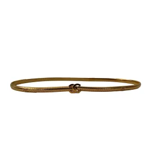 Chanel Gold Slinky Belt