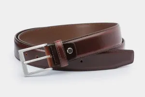 Charles Smith 35mm Mid Brown Leather Belt - 40" - 30023BN40