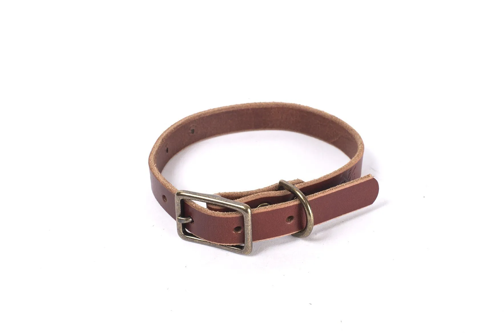 CHARLIE LEATHER DOG COLLAR
