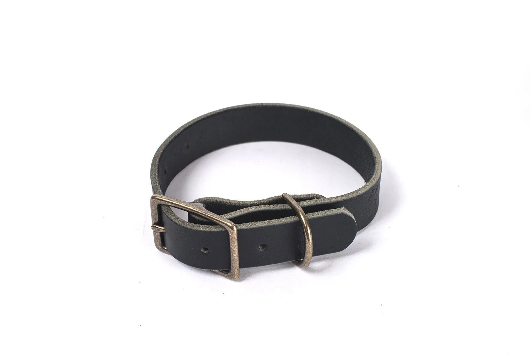 CHARLIE LEATHER DOG COLLAR