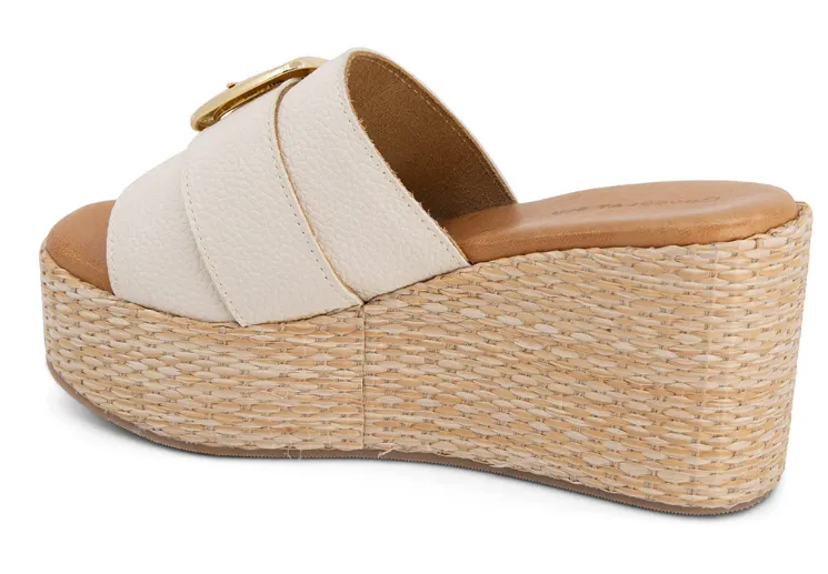 Chocolat Blu Jana Wedge slides
