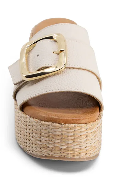 Chocolat Blu Jana Wedge slides