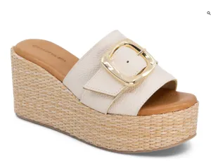 Chocolat Blu Jana Wedge slides