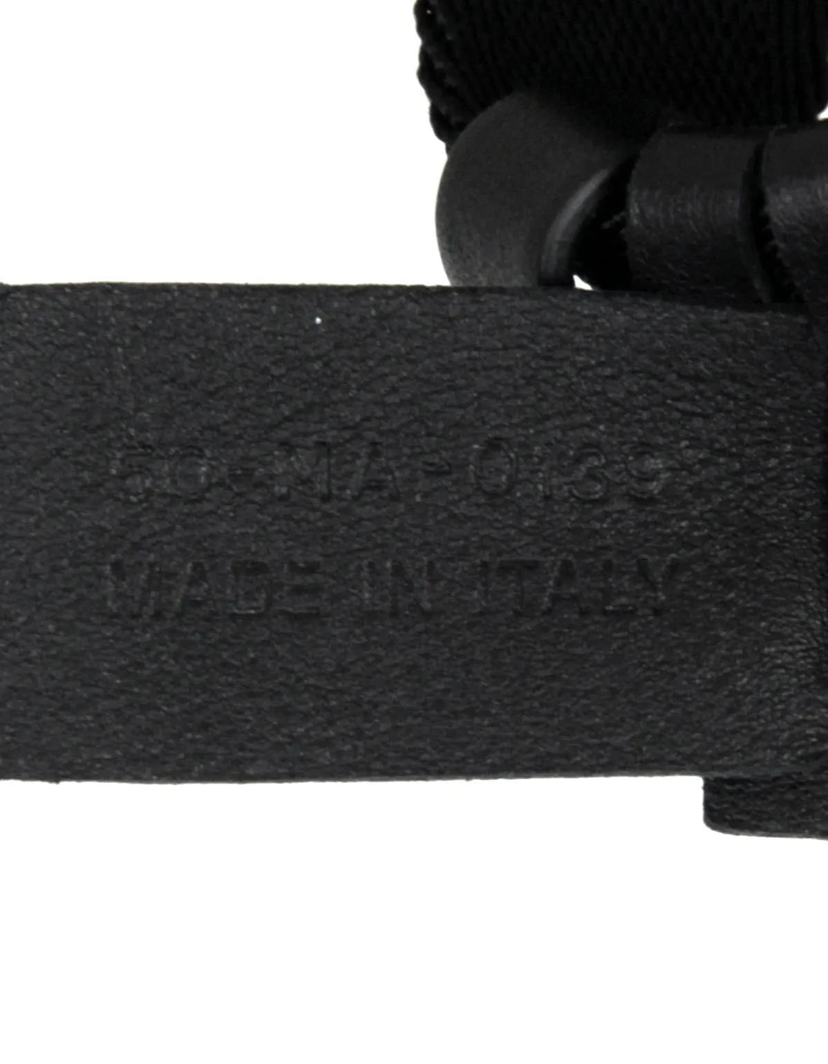 Christian Dior 20mm Black Jacquard Saddle Belt sz L