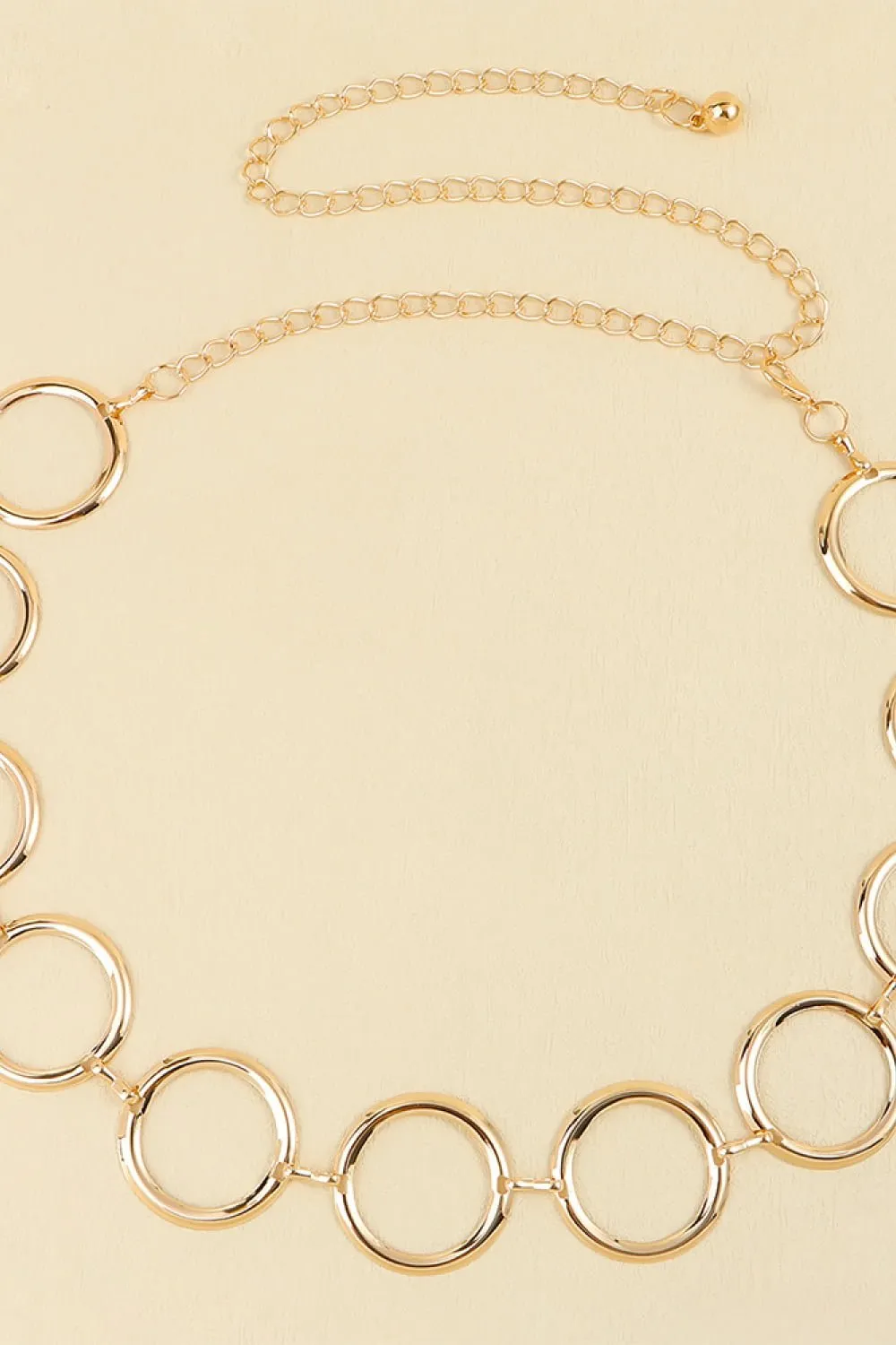 Circle Ring Chain Belt