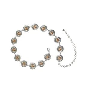 CLA1565136 Belt Ladies Sunflower Concho Belt