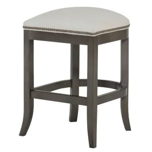 Clara Leather Counter Stool