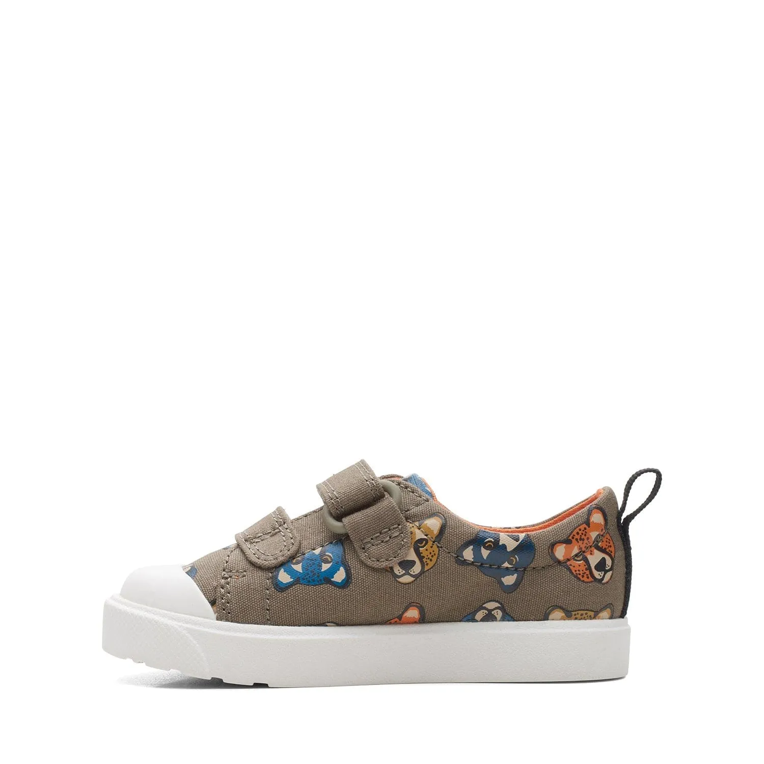 Clarks City Bright Toddler - Bk Leather - 261720407 - H (Wide)