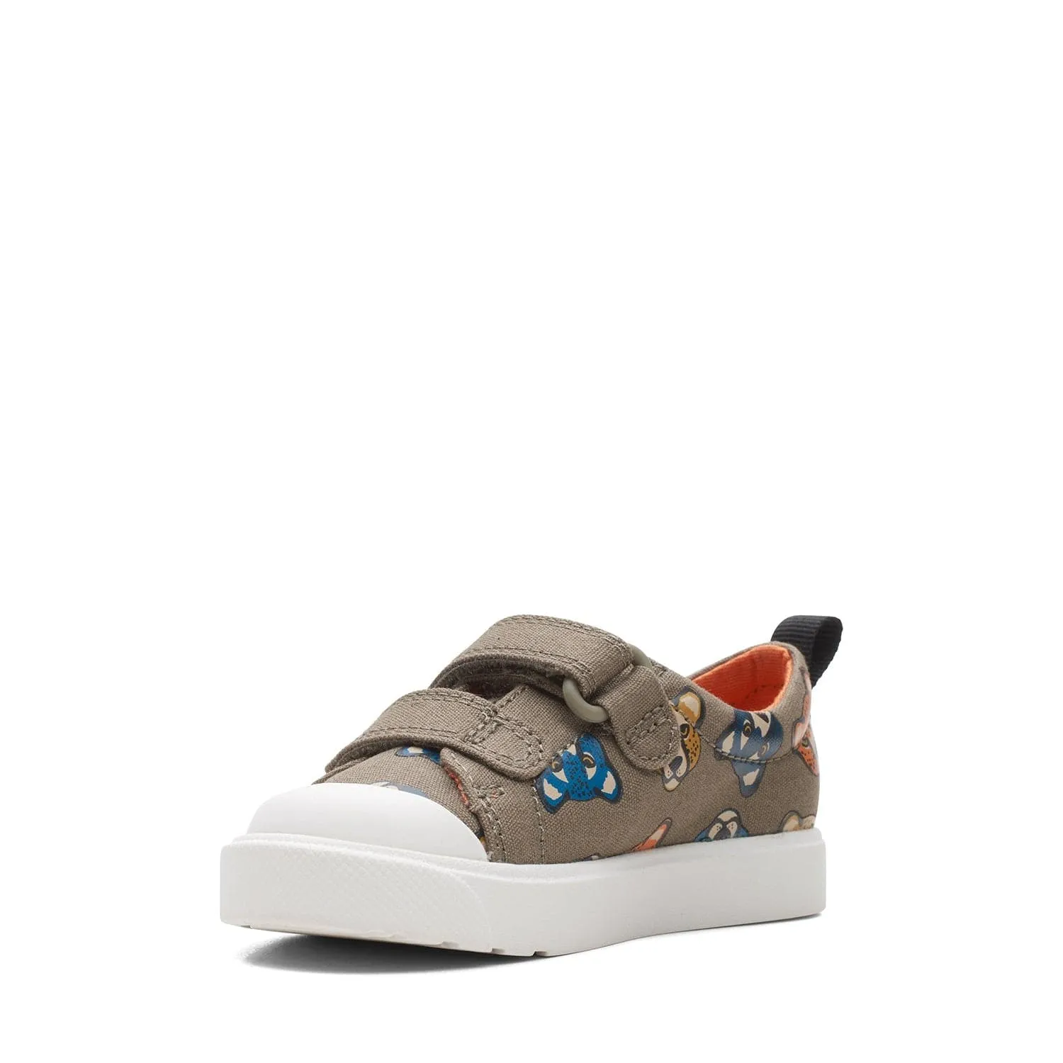 Clarks City Bright Toddler - Bk Leather - 261720407 - H (Wide)