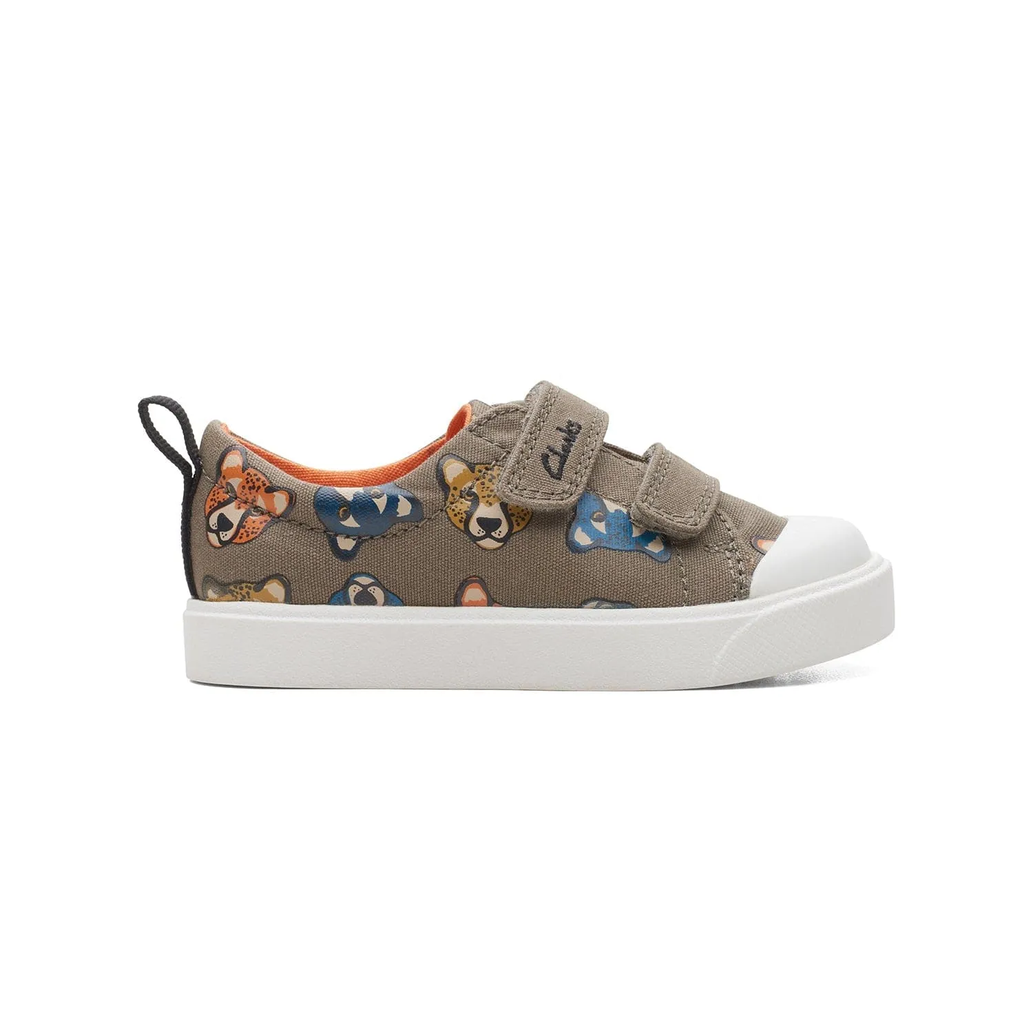 Clarks City Bright Toddler - Bk Leather - 261720407 - H (Wide)