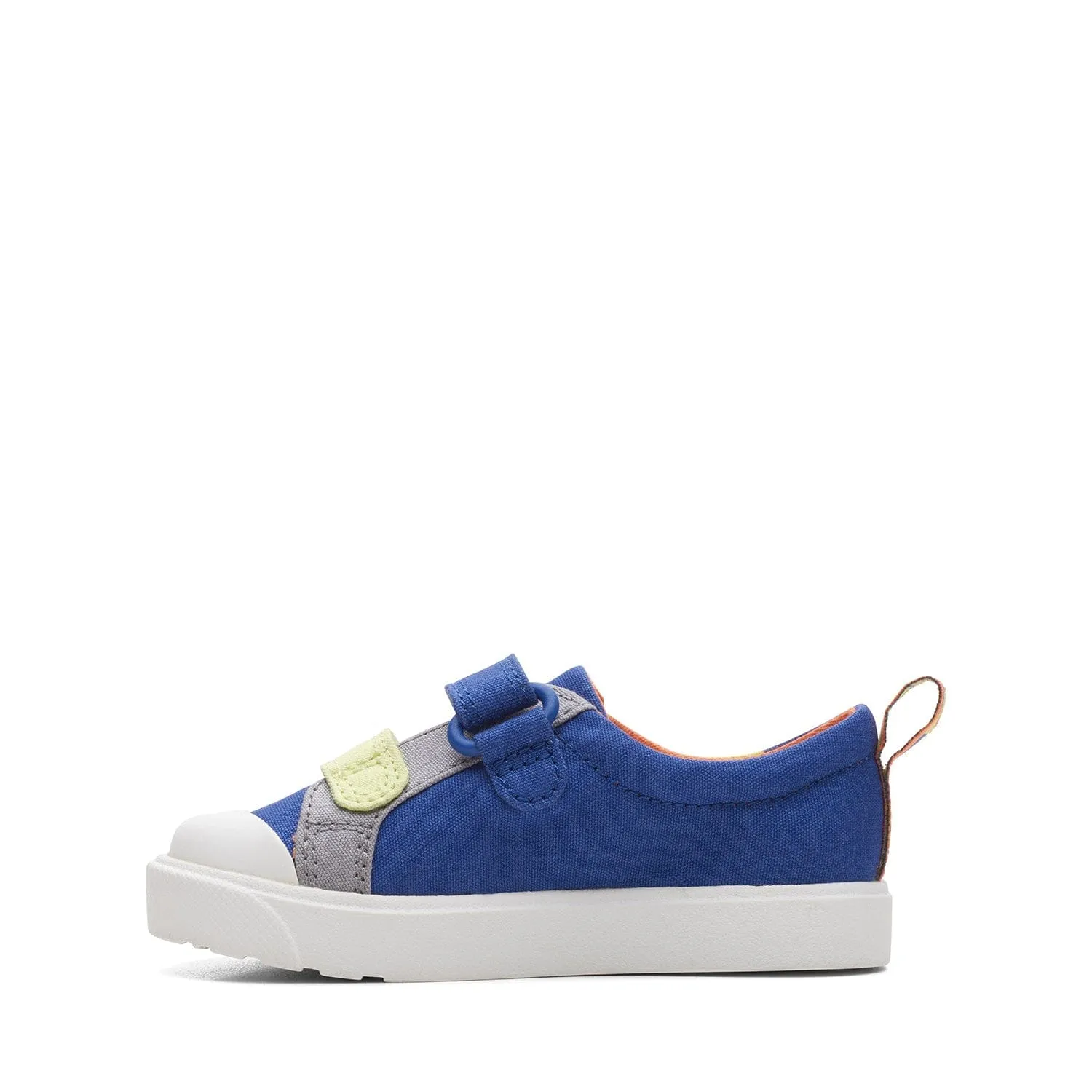 Clarks City Bright Toddler - Bk Leather - 261720407 - H (Wide)