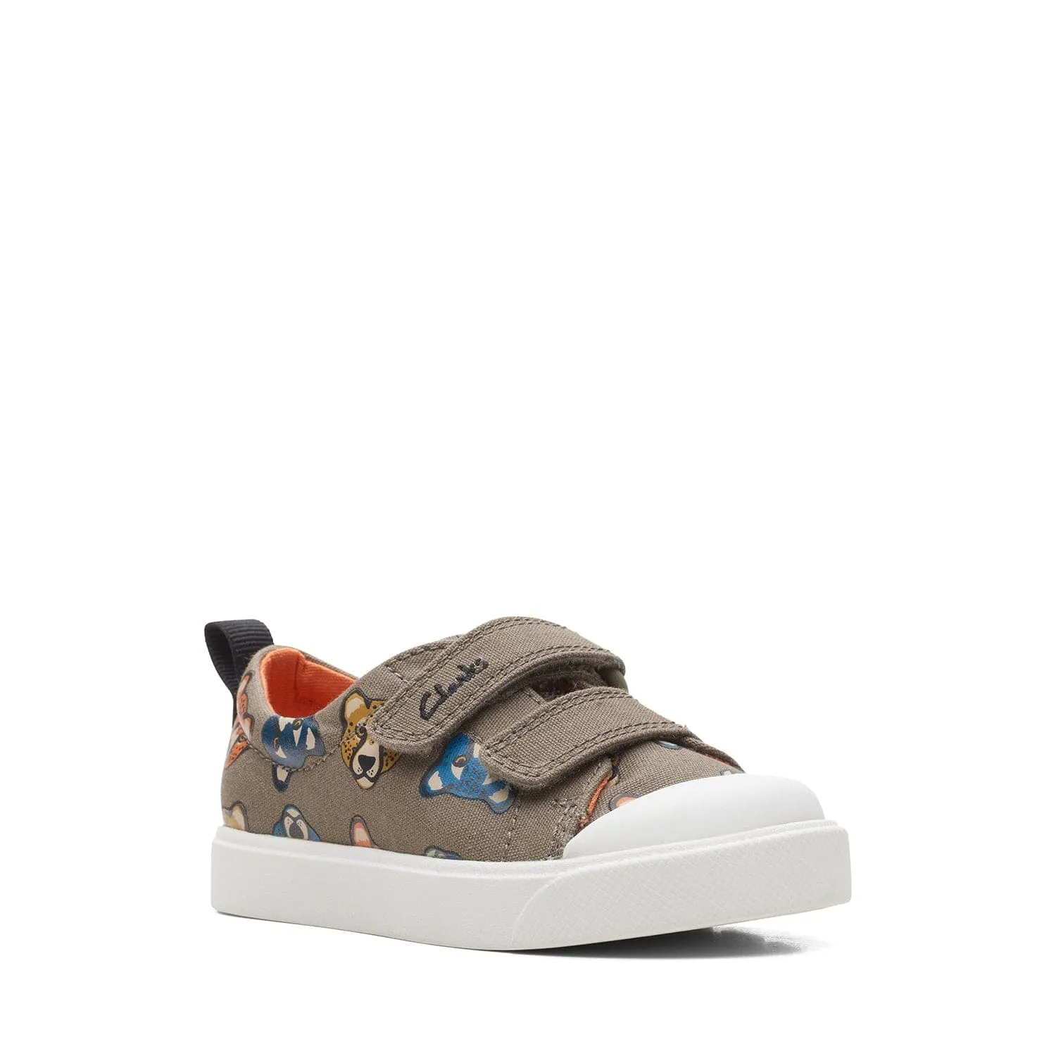 Clarks City Bright Toddler - Bk Leather - 261720407 - H (Wide)