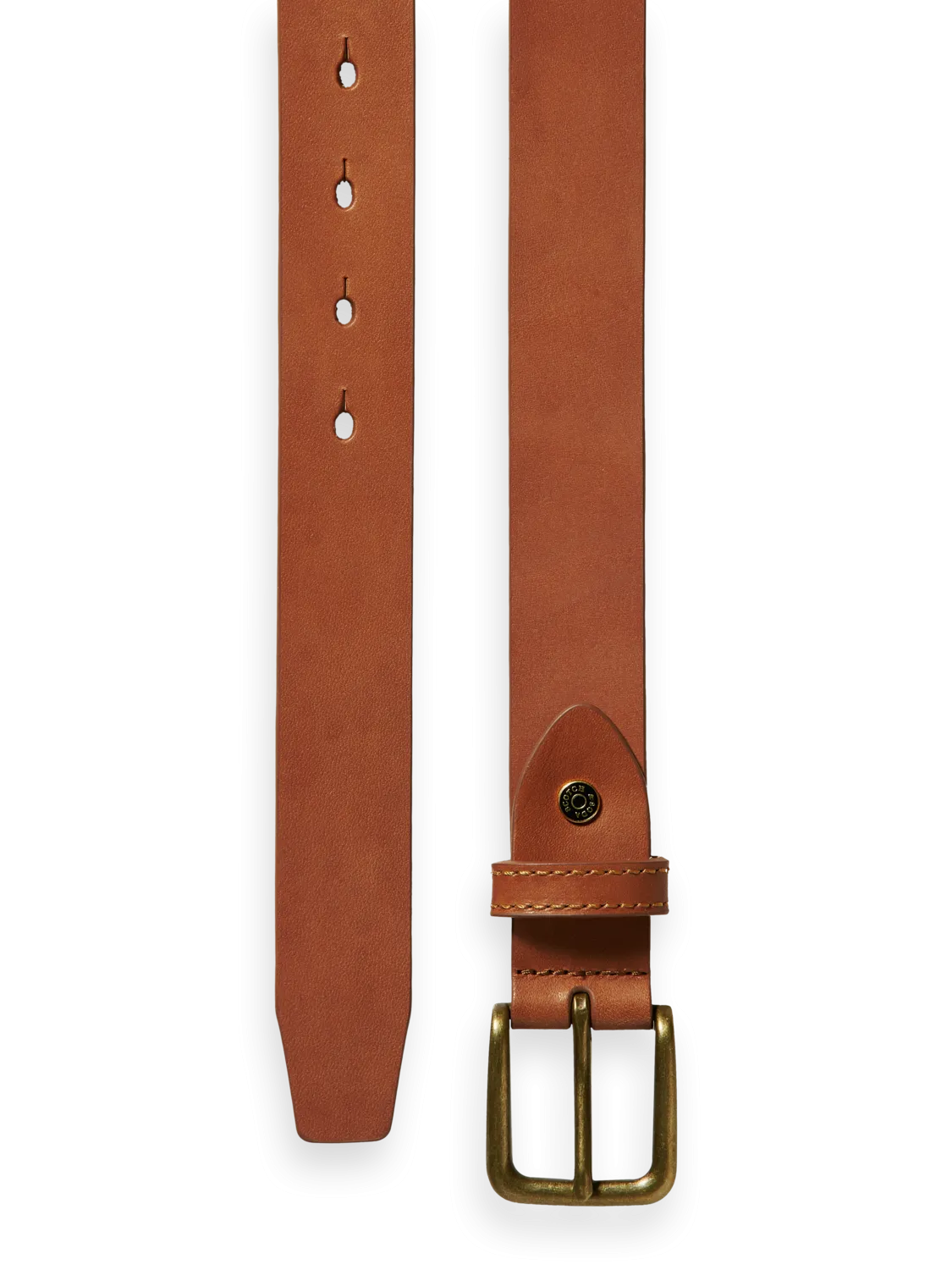 Classic Leather Belt in Cognac