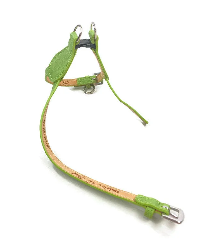 Classic Leather Step-In Dog Harness