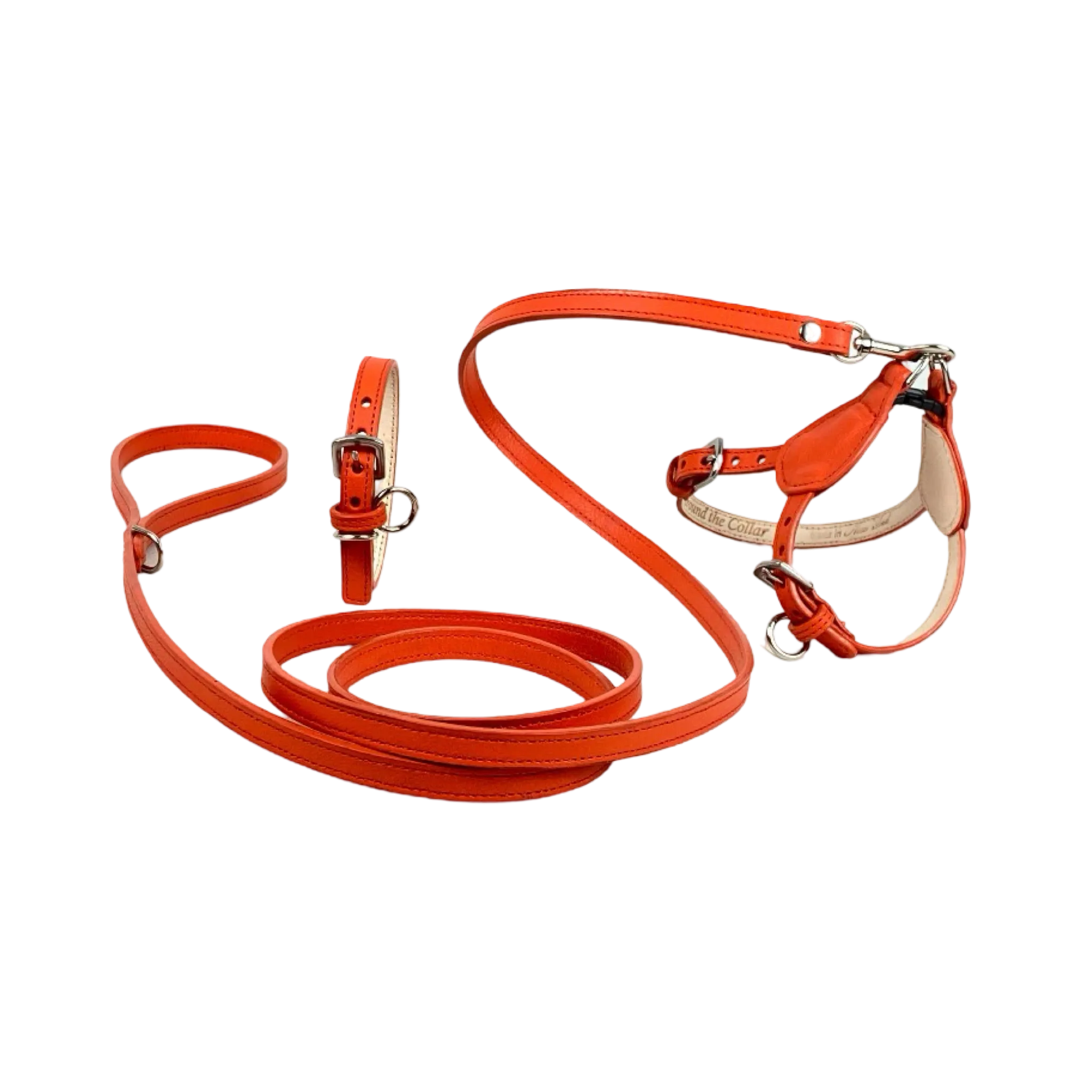 Classic Leather Step-In Dog Harness