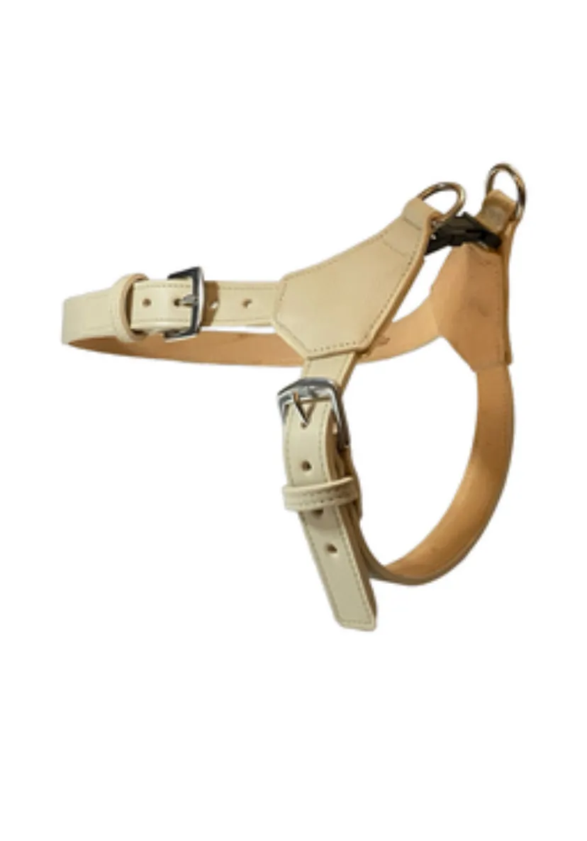Classic Leather Step-In Dog Harness