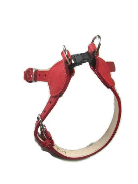 Classic Leather Step-In Dog Harness