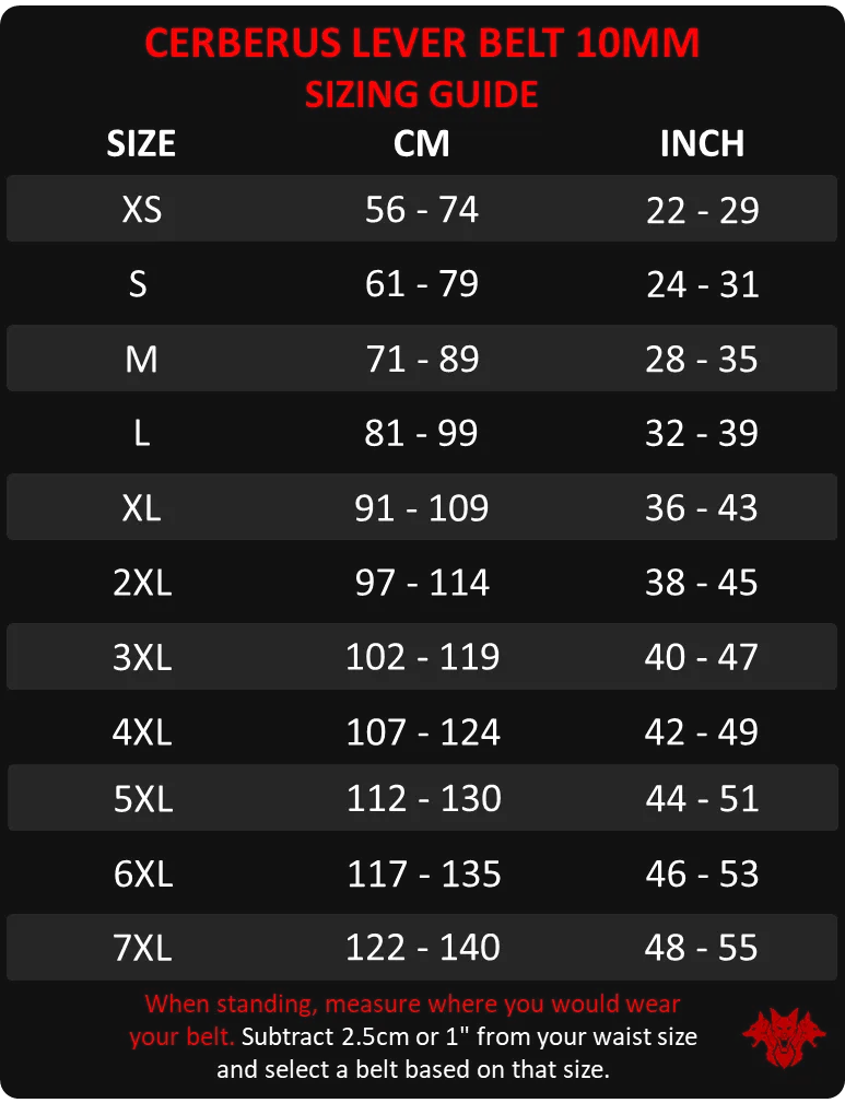 Classic Lever Belt V2 (10mm)