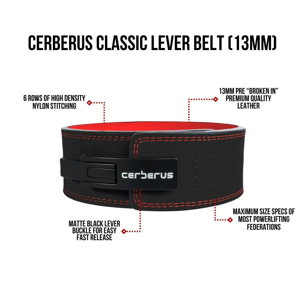 Classic Lever Belt V2 (13mm)