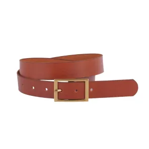 Classic rectangle buckle belt