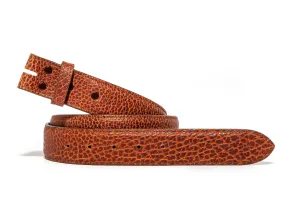 Cognac Bison Matte Strap