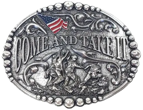Come and Take It Belt Buckle