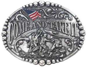 Come and Take It Belt Buckle