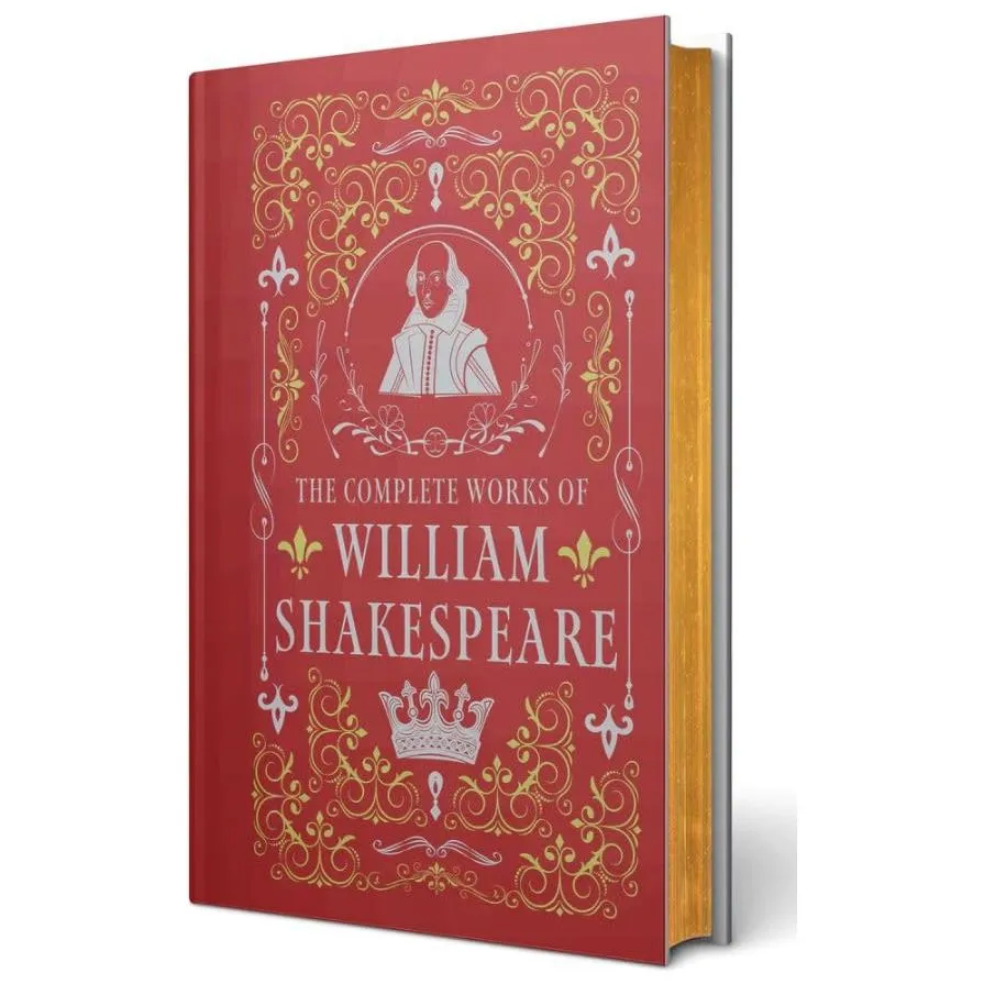 Complete Works of William Shakespeare Leather Bound
