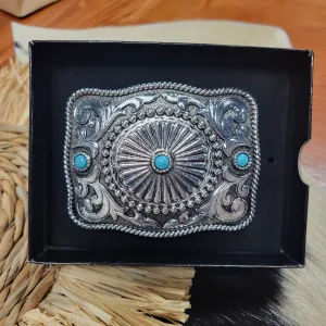 Concho Turquoise Buckle