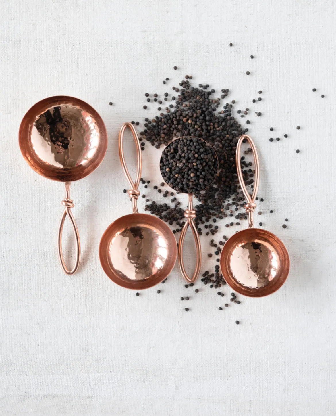 Copper Measuring Scoops