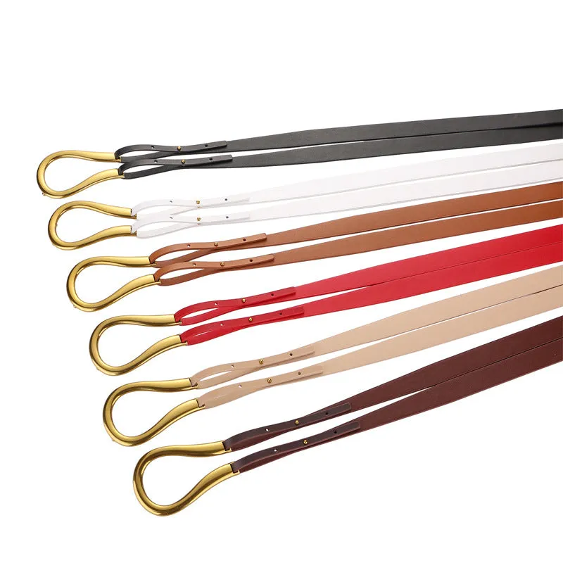 Cowhide Leather Waistbelt