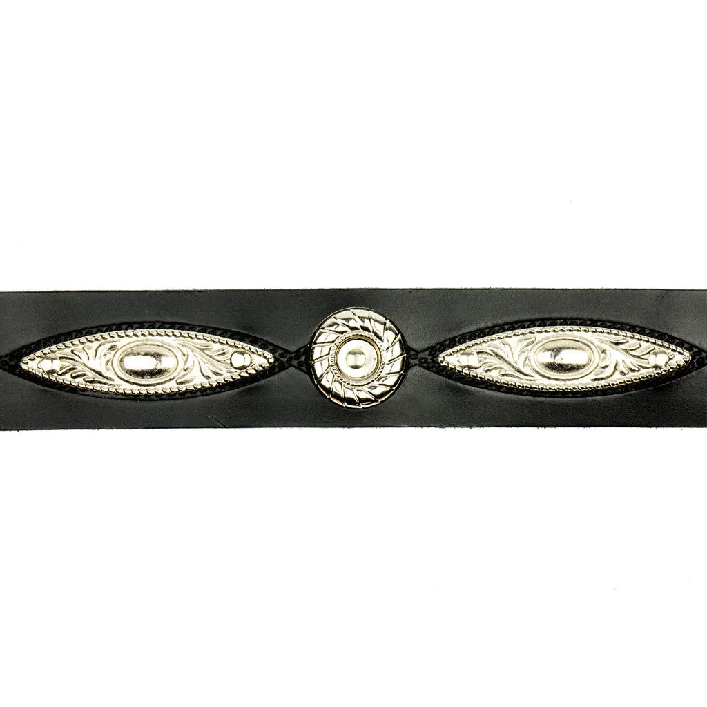 CP-2  1 1/2" Belt w/ Concho & Plate