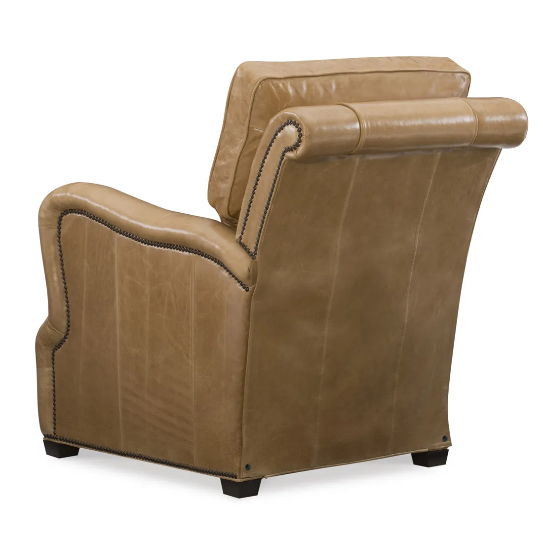 Crawford Leather Tilt Back Chair