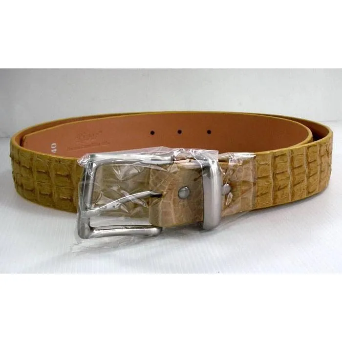 Creamy Crocodile Mens Belts
