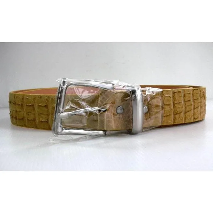 Creamy Crocodile Mens Belts