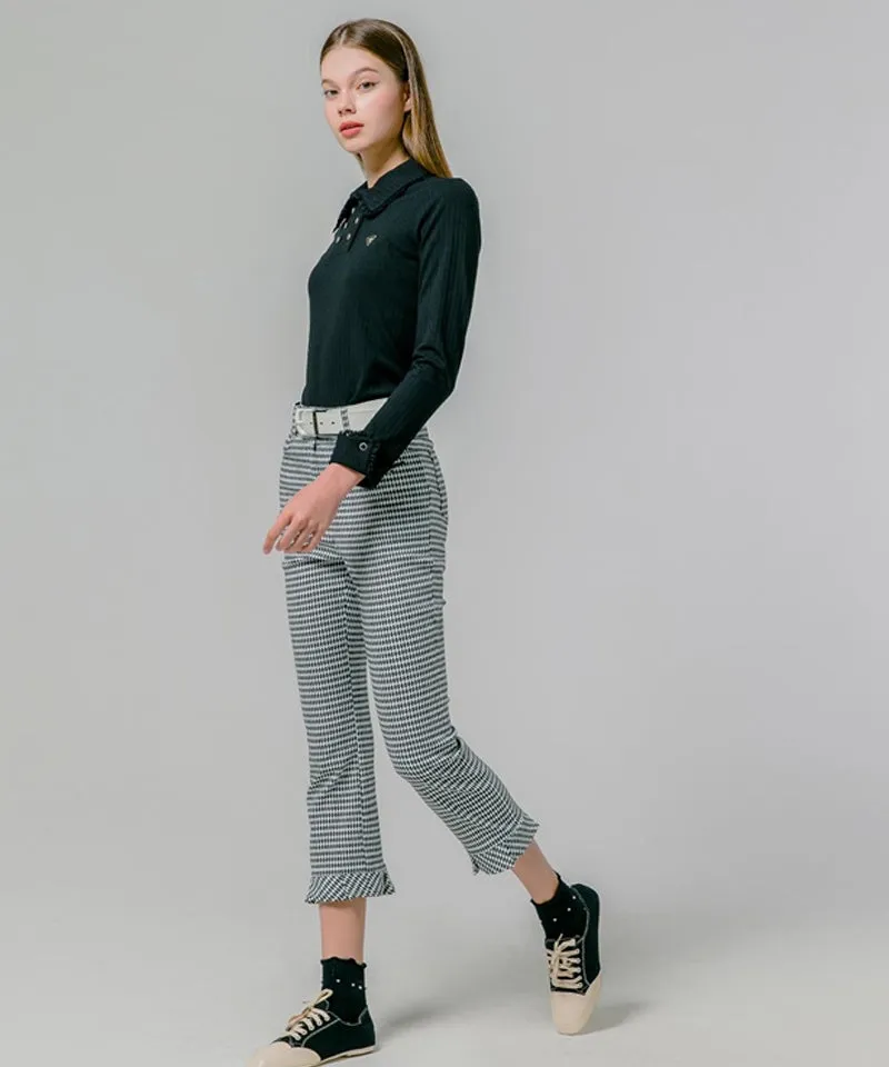 CREVE NINE: Reversible Women's Belt - Black