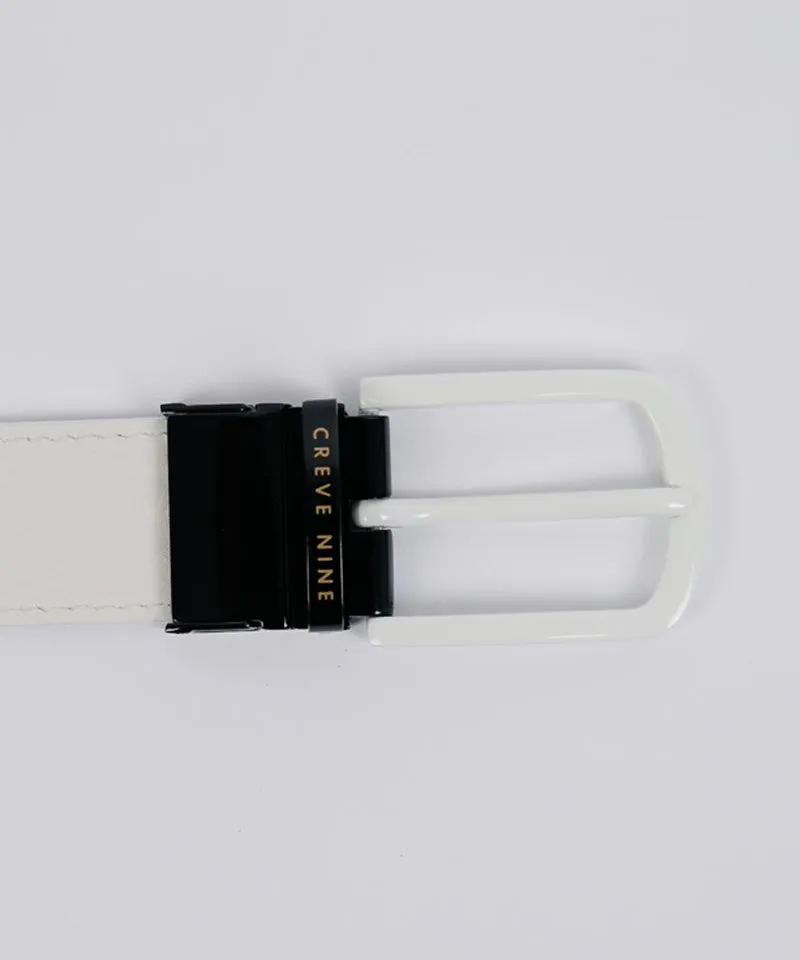 CREVE NINE: Reversible Women's Belt - Black
