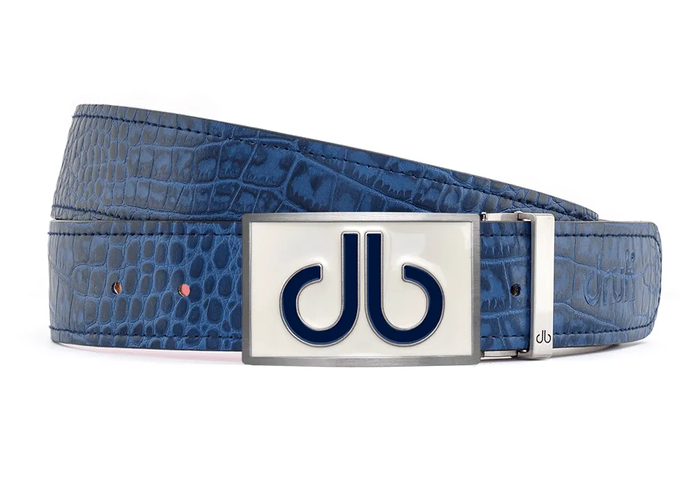 Crocodile Blue Belts