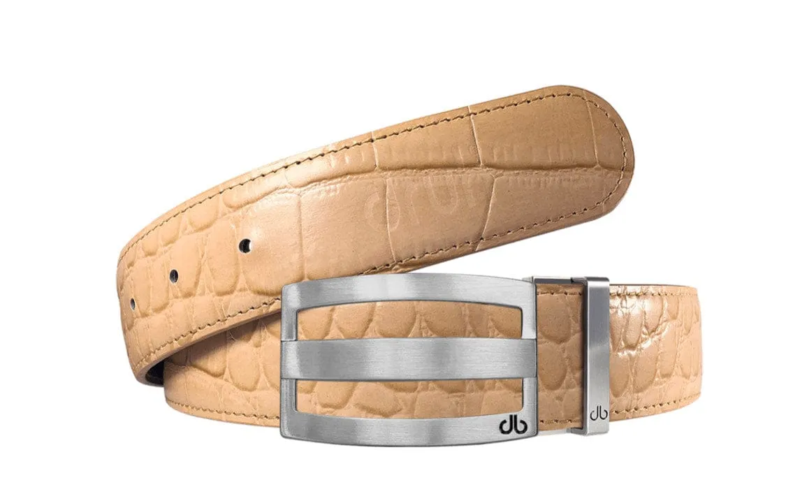 Crocodile Leather Belts
