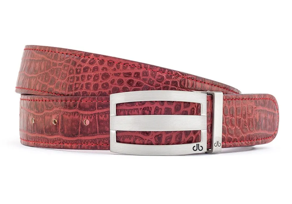 Crocodile Leather Belts