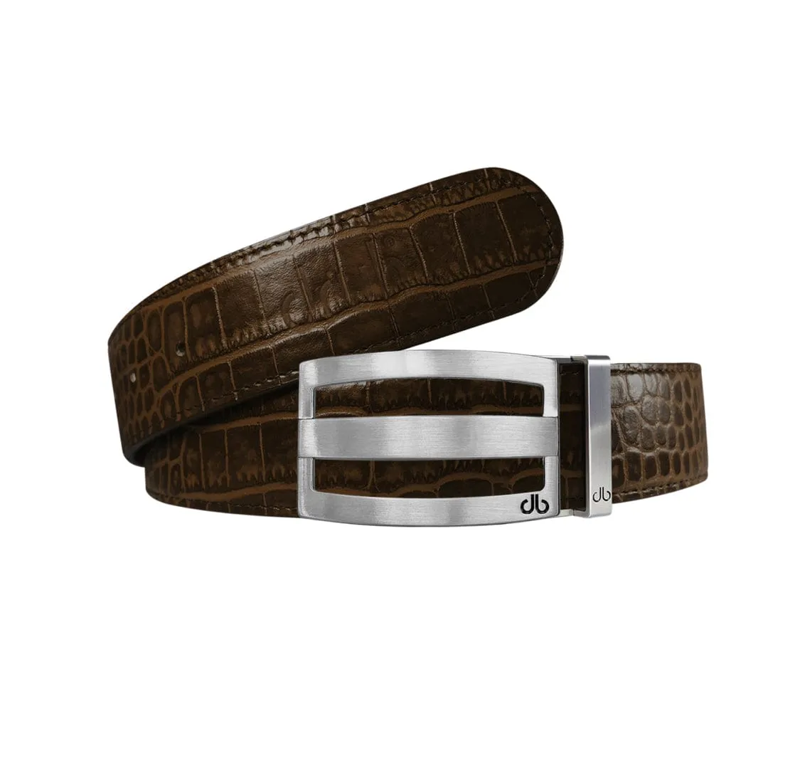 Crocodile Leather Belts