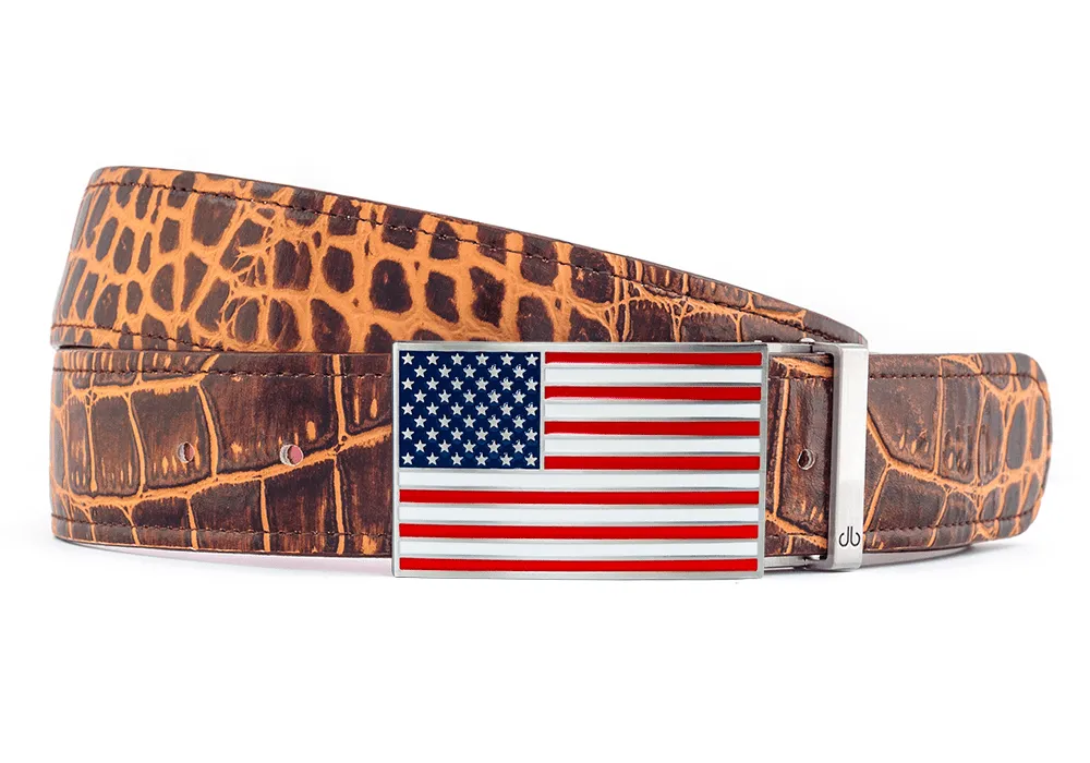 Crocodile Leather Belts